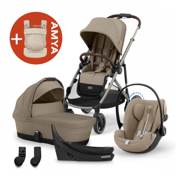 CYBEX Gold eGazelle 4in1 +AMYA - Almond Beige